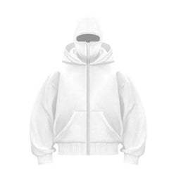 Men's Hooded Zip-Up Baseball Jacket
